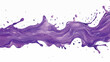 Background design with purple splash illustration 