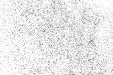 Black texture on white. Worn effect backdrop. Old paper overlay. Grunge background. Abstract pattern. Vector illustration, eps 10	
