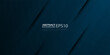 © Naiswari Graphics - Dark blue dynamic abstract vector background with straight shadow, blend line pattern. Creative premium gradient. 3d cover of business design. Eps10 vector