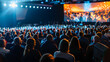 © Oleksandr - A wide back view of a large conference hall or seminar room filled with rows of people sitting in an audience