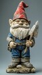 Ancient Gnome Gardener with Enchanted Shears