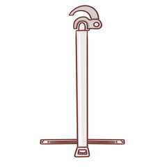 Wall Mural -  Basin wrench illustration