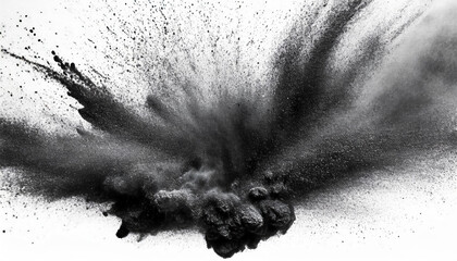 spray charcoal charcoal burst splash splatter exhale smoke white dust abstract particles dust black 