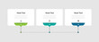 © Haris - Design template infographic vector element with 3 step process suitable for web presentation and business information