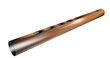 3D Bamboo Flute with texture in ALPHA CHANNEL Indian Folk Instrument