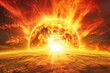 Solar heat flux determines temperature variations on Earths surface