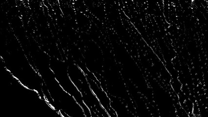 Wall Mural - rain drop on black background 