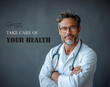 Take Care Of Your Health, doctor clinic, banner medical
