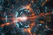 an aspiring digital supernova, cybersecurity, binary, padlock, protect digital data