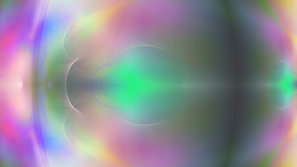 Wall Mural - background smoke nebula fractal illustration
