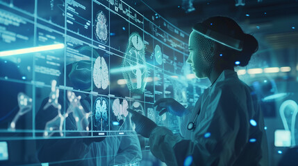 Wall Mural - The future of medicine with technology