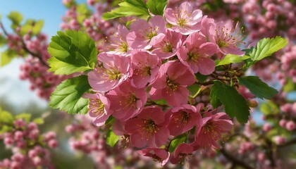 Sticker - pink blossom