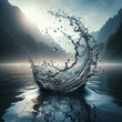 Mystical Water Dance at Dawn