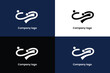 letter c wellness company logo, letter i logo, letter ci company logo, logomark,