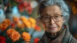 Caregiver Embracing Elderly Woman Generative AI