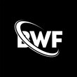 BWF logo. BWF letter. BWF letter logo design. Initials BWF logo linked with circle and uppercase monogram logo. BWF typography for technology, business and real estate brand.