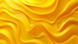 Abstract yellow and orange wavy lines on a bright background. Modern and dynamic design concept for wallpaper, background, or print. Digital graphic art with smooth curves