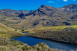 Lago na Cordilheira dos Andes