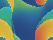 Colorful Wavy Background - Seamless And Tileable