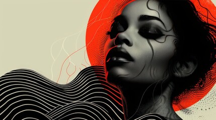 Wall Mural - Vibrant Contours