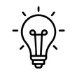 © Digital Media Agency - Light Bulb Icon: Innovation, Idea, Lamp, Power, Solution, Inspiration, Illumination, Creativity, Imagination, Intelligence, Thinking, Electrical Energy, Bright Technology, Business Concept