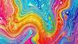 abstract marble rainbow background bright 3d texture