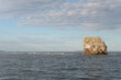 Kekur Column in Peter the Great Bay of the Sea of Japan. Primorsky Krai