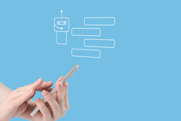 Chatbot, mobile app, technology application, digital information, online help