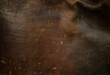 A photo of the texture of old brown leather. Natural leather background for text.