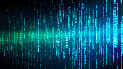 Binary code abstract internet concept background