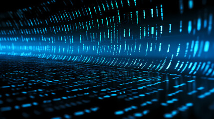 Binary code abstract internet concept background
