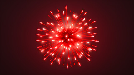 Poster - Starburst Fireworks icon 3d