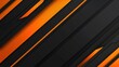 A black and orange striped background with a black and orange line