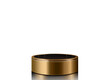 Gold cylindrical 3d podium on transparency background. Abstract minimalist scene, perfect for product mockup display