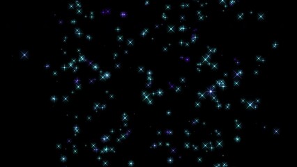 Wall Mural - twinkling brilliant and sparkling stars in the galaxy. satellite photography. beautiful natural back
