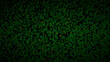 künstliche oder organische dunkle grüne Mikrostruktur
