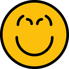 Sticker - Happy Face Emoji