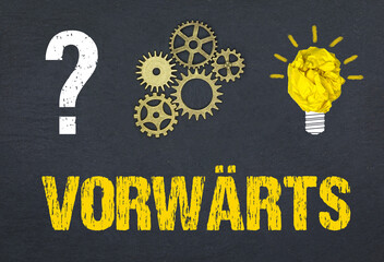 Poster - vorwärts	