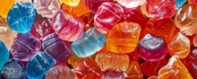 Colorful Assortment Of Gummy Candies