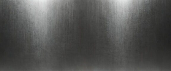 plain white bright shiny glossy polished brushed metal background texture metallic of sheet steel plate surface panoramic wide angle from Generative AI