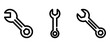 © mochammad - ring spanner icon or logo isolated sign symbol vector illustration - high quality black style vector icons