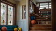 Fun indoors with a twist! As the tiny basketball expertly banks into the door hoop, the living room transforms into a playground, encouraging laughter and family time.