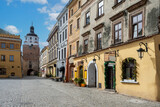 Fototapeta Miasto - The Old Town of Lublin city in Poland, Europe