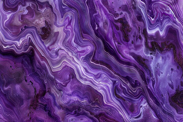  A seamless purple marble background, with swirls and eddies of color that suggest a flowing, liquid motion, blending artistry with the majesty of natural stone. 32k, full ultra HD, high resolution