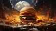 Parallel universe travelers finding worlds where junk food battles are the norm