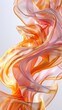 © Molang Visual - Colorful abstract painting with flowing shapes
