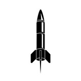 Fototapeta  - Anti Aircraft Missile Logo Design