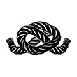 Coiled rope loop Logo Design