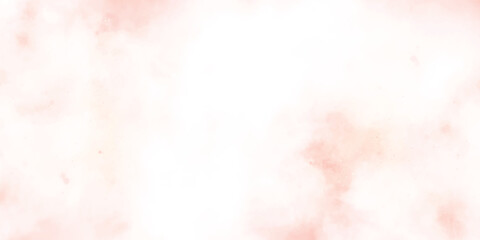 Wall Mural - Soft pastel watercolor background. Background with space. Pink and white background.