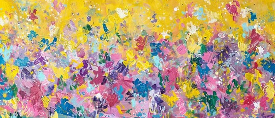 Canvas Print - colorful background